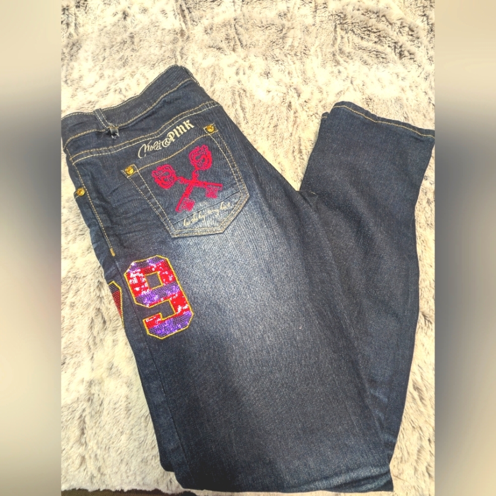 Violet Pink Jeans Size 13/14